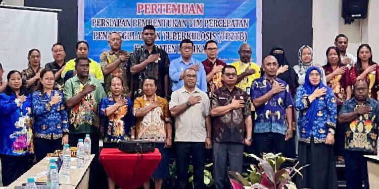 Pemkab Mimika Siapkan Tim Percepatan Penanggulangan TBC, Perkuat Kolaborasi Lintas Sektor