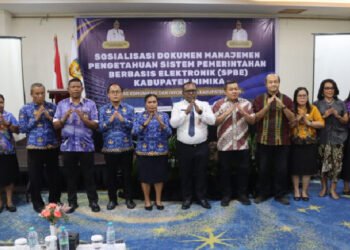 Pemkab Mimika: SPBE Bukan Sekadar Banyak Aplikasi, Tata Kelola Harus Diperkuat
