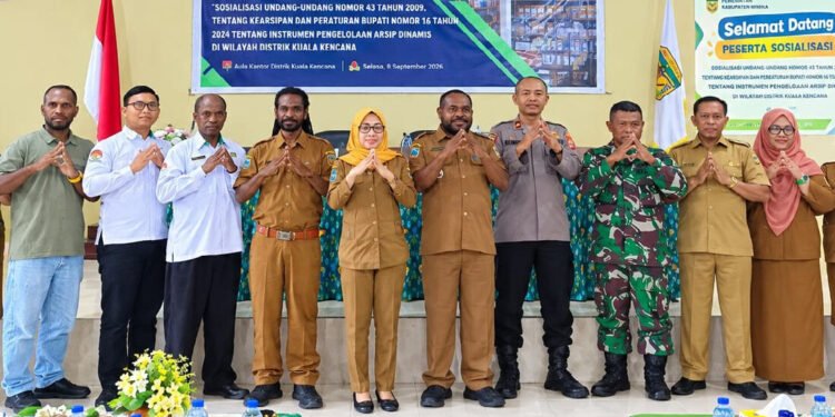 Kuala Kencana Benahi Arsip Pemerintahan, Aparatur Didorong Beralih ke Sistem Digital