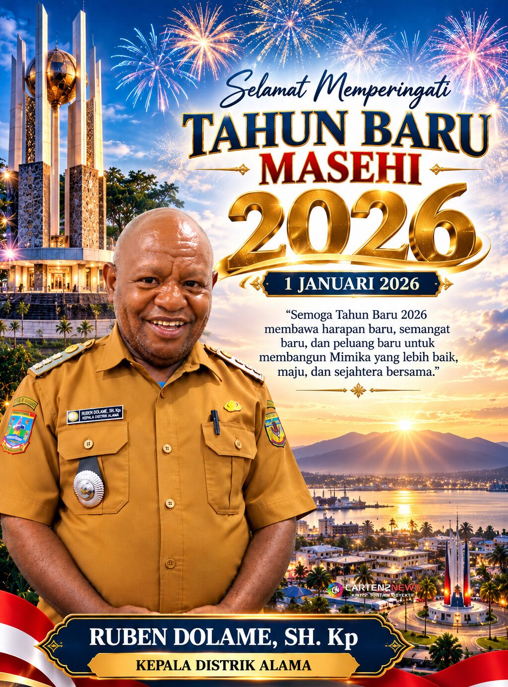Distrik Alama Ruben Dolame - Tahun Baru Masehi/ 1 Jan