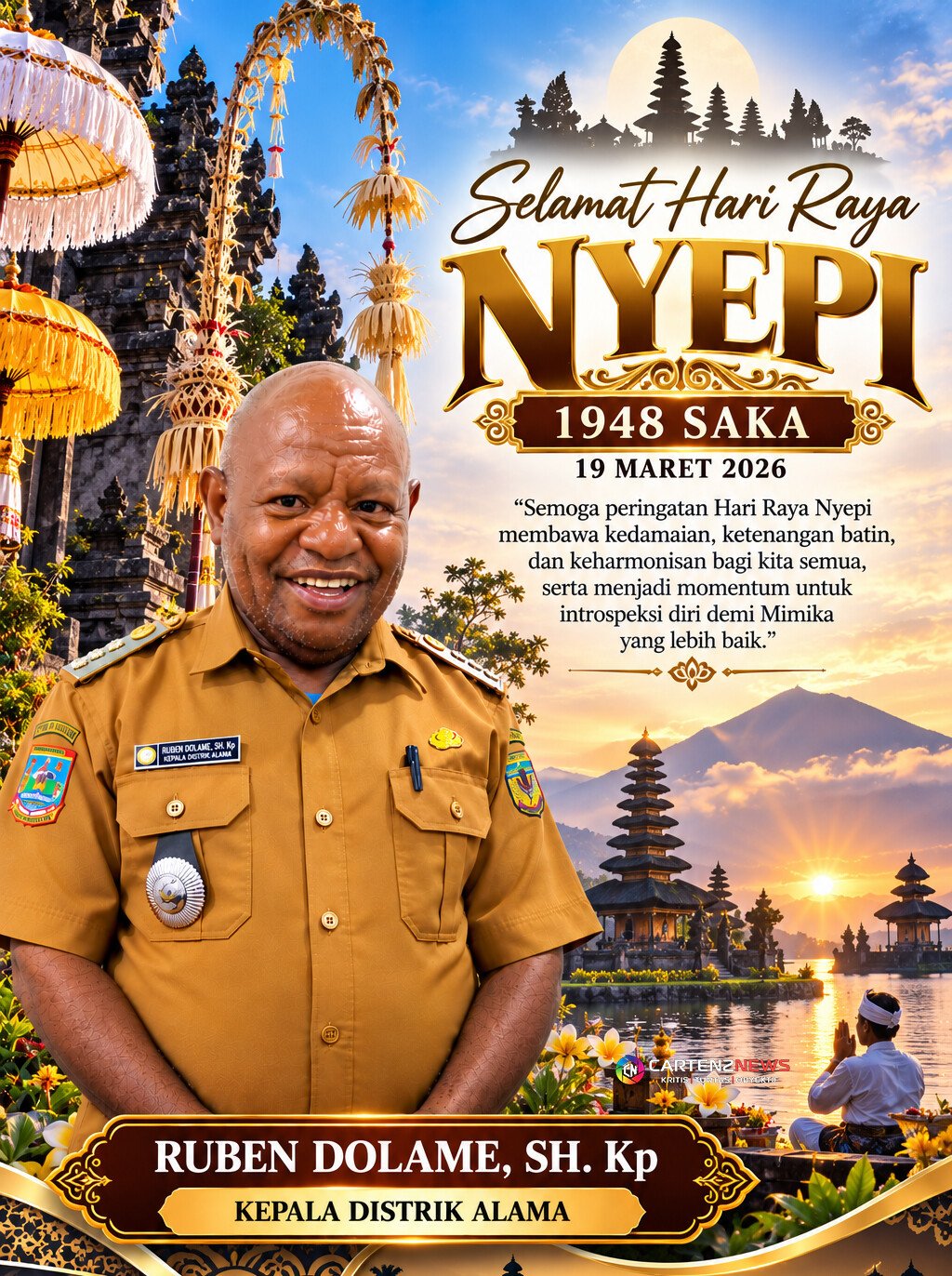 Distrik Alama Ruben Dolame - Nyepi/ 19 Mrt