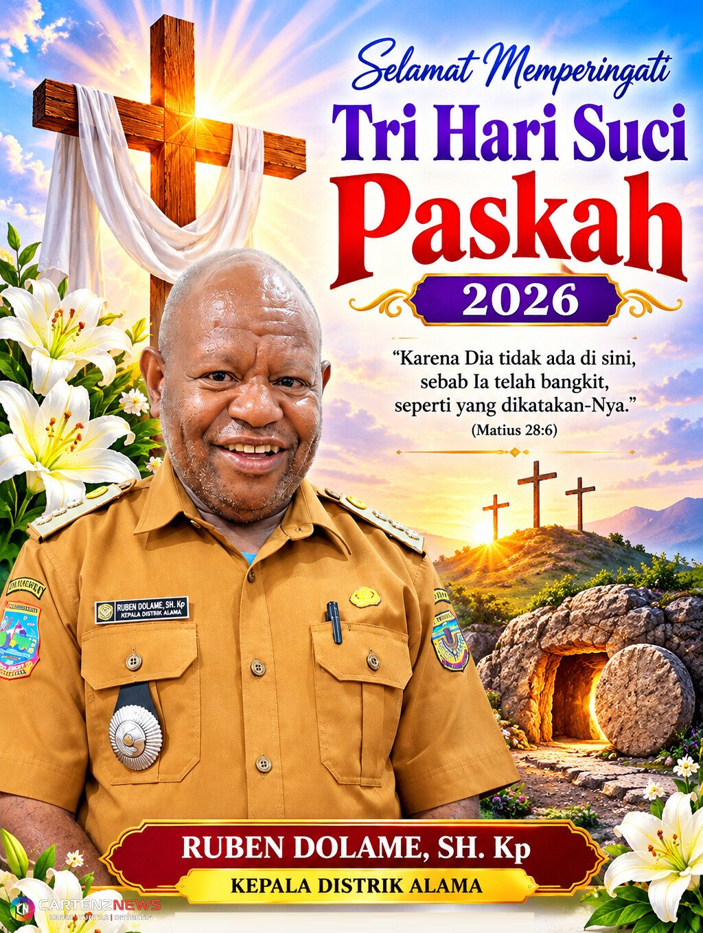 Distrik Alama Ruben Dolame - Tri Hari Suci Paskah/3-5 Apr Distrik Alama Ruben Dolame - Tri Hari Suci Paskah/3-5 Apr