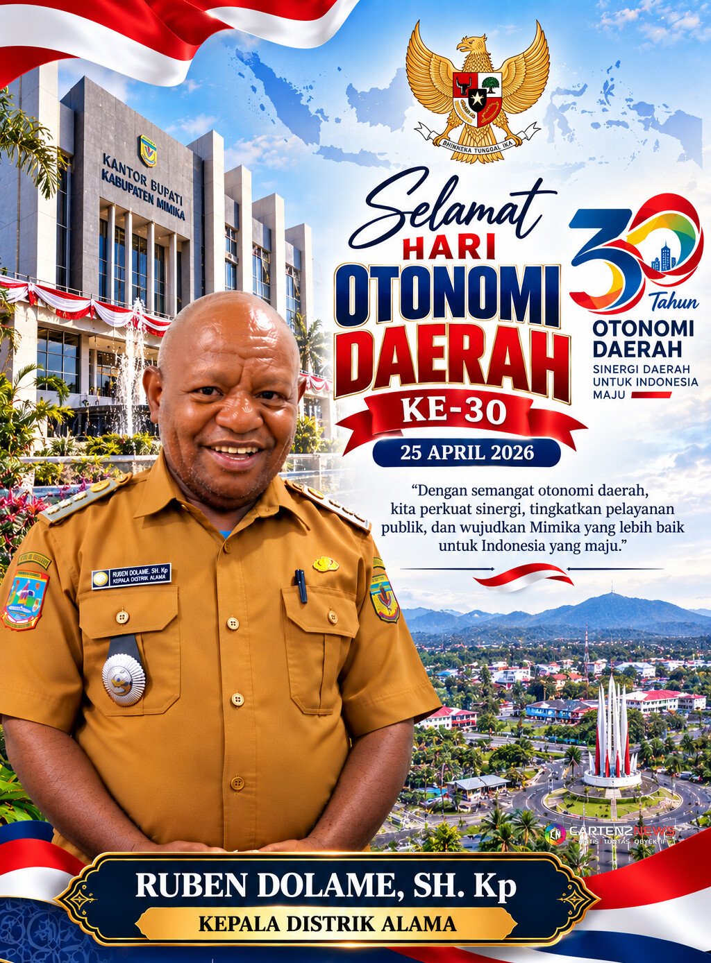 Distrik Alama Ruben Dolame - OTDA/ 25 Apr