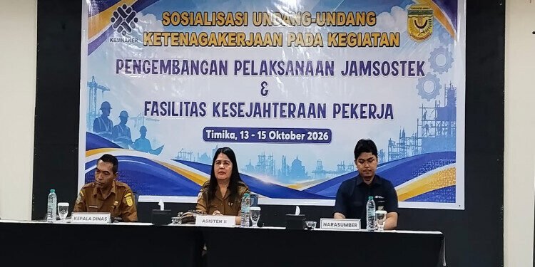 Pemkab Mimika Ingatkan Perusahaan Patuhi Aturan Upah dan Jaminan Sosial Pekerja