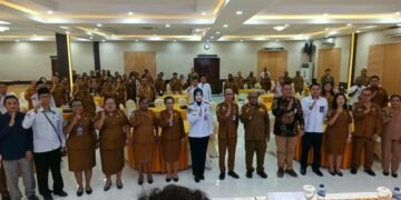 Disperindag dan Disdukcapil Mimika Kerja Sama Integrasikan Data Kependudukan pada Aplikasi E-MITAN