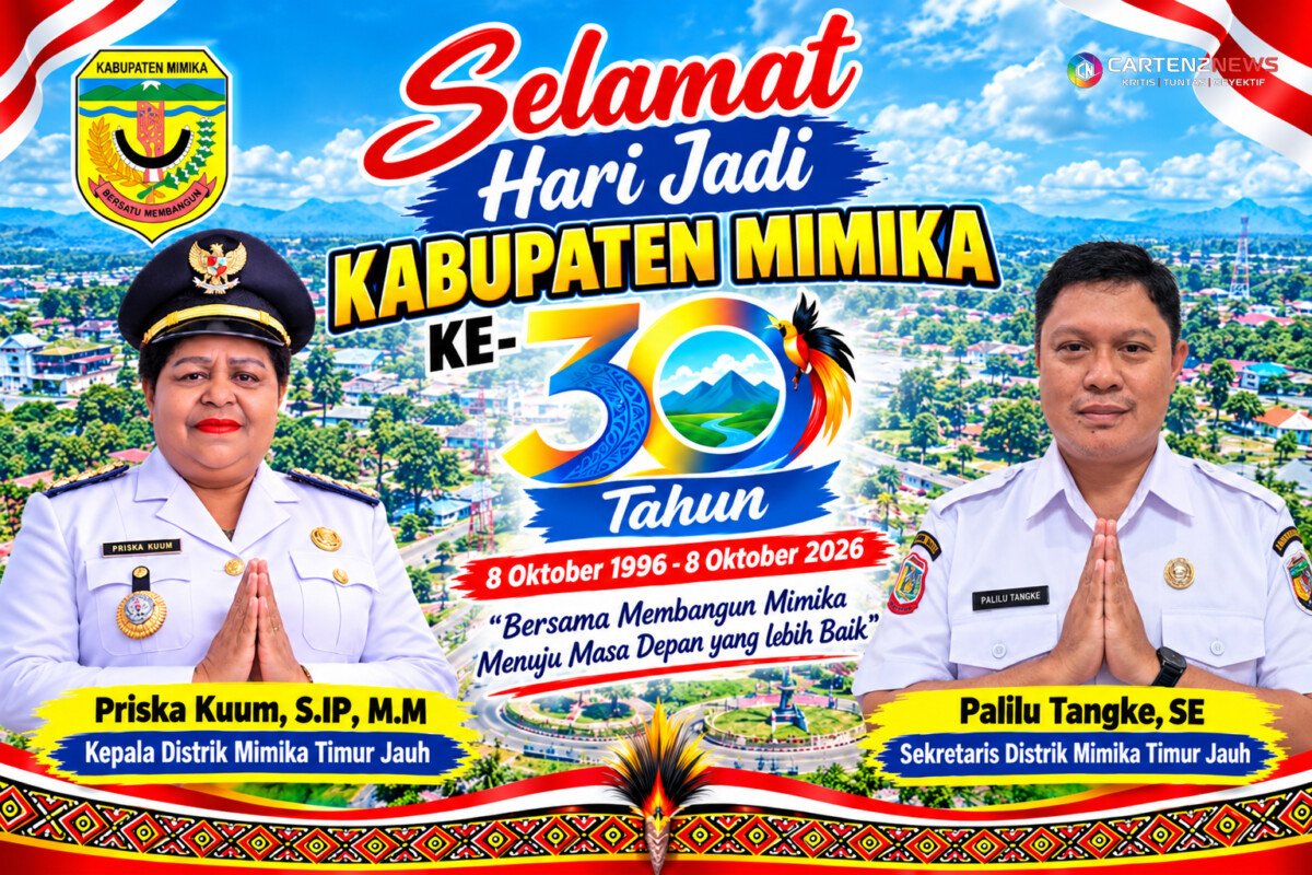 HUT Mimika 30 - Distrik MTJ