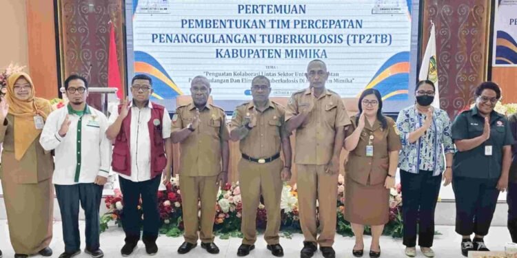 Pemkab Mimika Bentuk Tim Percepatan Penanggulangan TBC, Libatkan Lintas Sektor