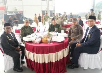 Hadiri Upacara HUT ke-81 TNI di Timika, Wabup Mimika Tekankan Pentingnya Sinergi Jaga Stabilitas