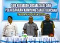 Dinsos Mimika Sosialisasikan Kampung Siaga Bencana, Libatkan 75 Peserta